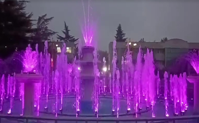 音乐喷泉 城市广场水景亮化景观
