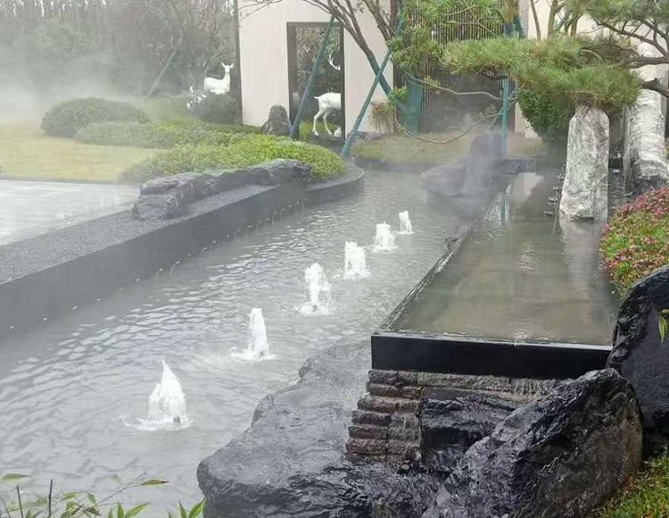 户外喷雾造景设备 雾森主机厂家