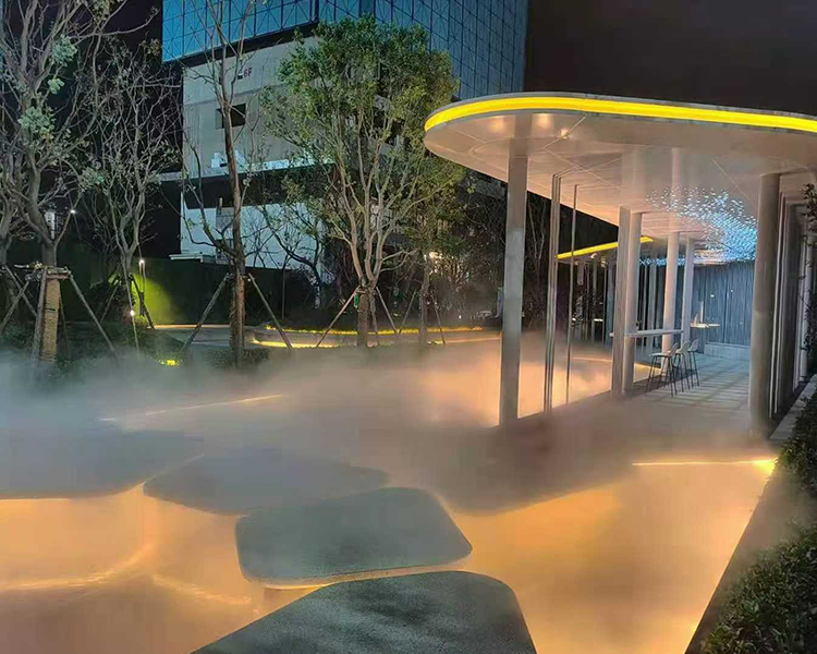 户外喷雾造景设备 雾森主机厂家