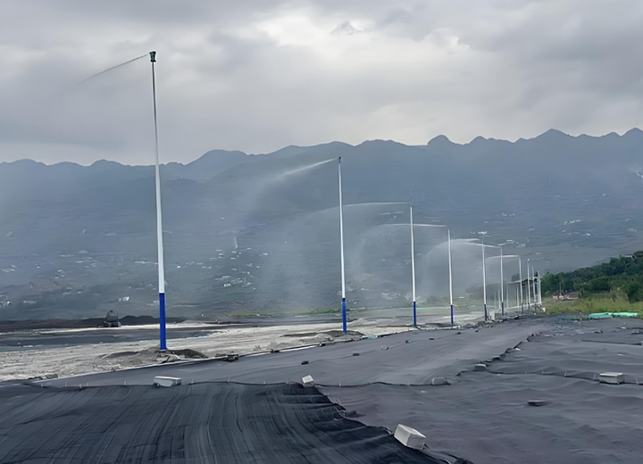 建筑工地扬尘超标？高温天气施工进度缓慢？智能喷雾系统为您保驾护航