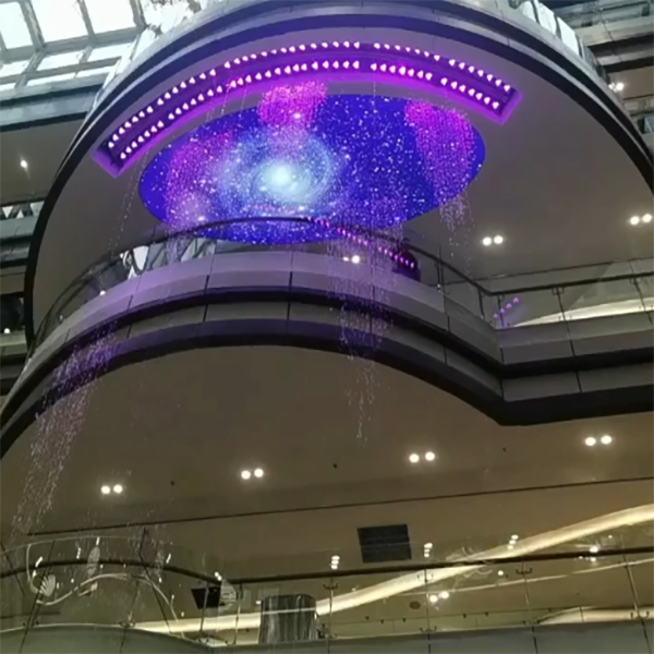 售楼部 / 商场不一样的水帘水幕让每个场景都有独特韵味