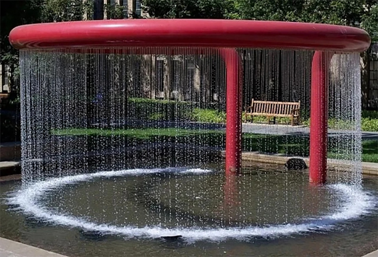 售楼部 / 商场不一样的水帘水幕让每个场景都有独特韵味
